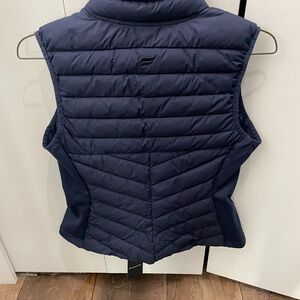 Fabletics Dark Blue Quilted Vest